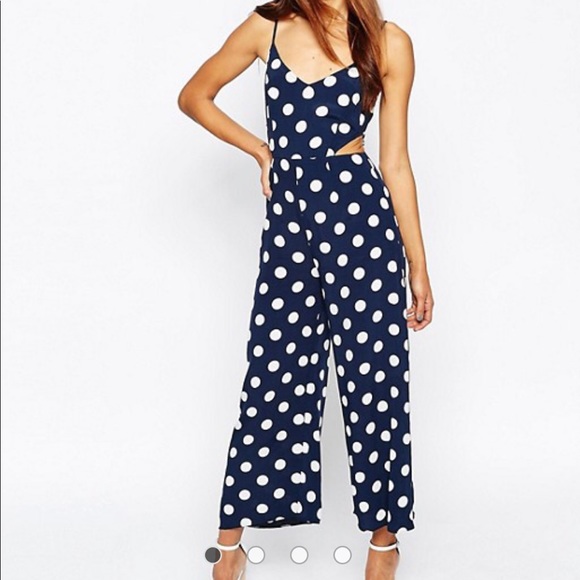 ASOS Pants - FIRM ASOS polka dot jumpsuit